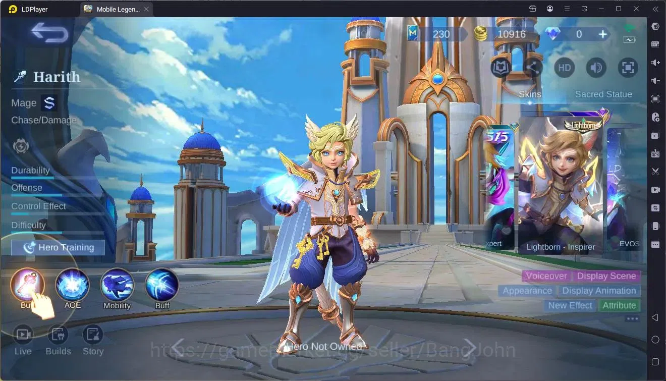 Mobile Legends: Bang Bang Accounts Global|Hero 82|Skin 107|Seasoned|Spongebob Cyclops image 6