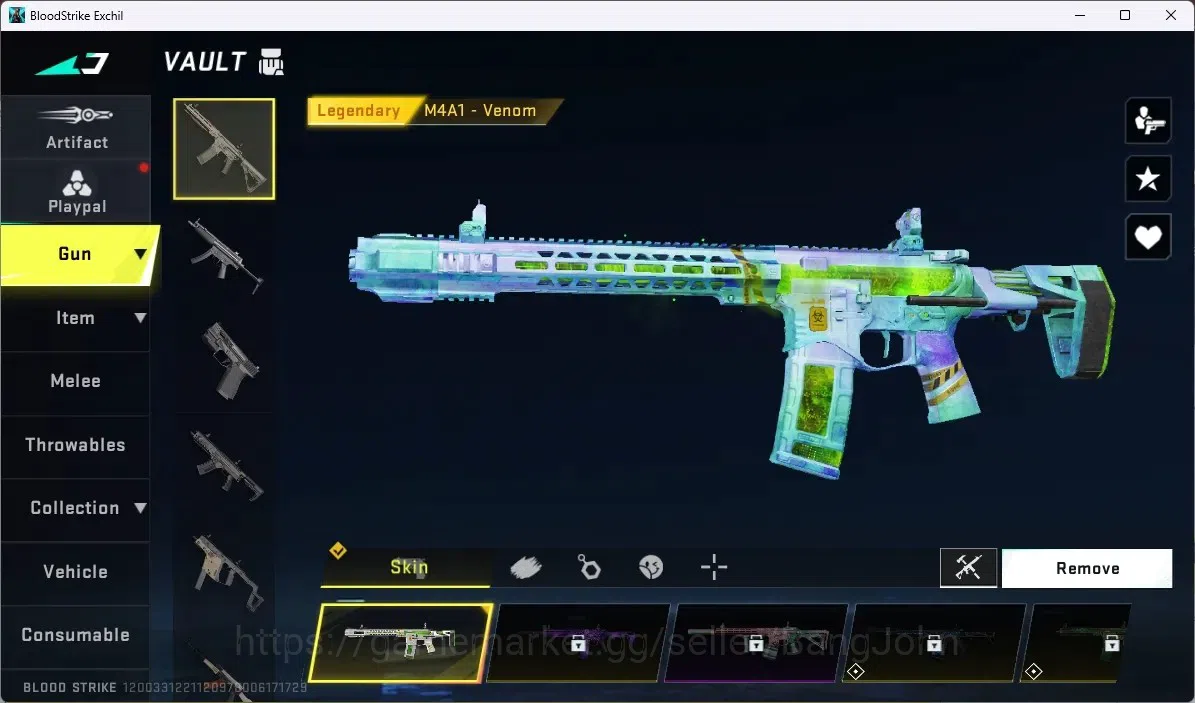 Blood Strike Accounts ASIA | 2 TR: MCX,FN2000 | 6 LEGENDARY GUNS | 1 ULT image 2