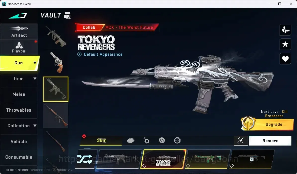 Blood Strike Accounts ASIA | 2 TR: MCX,FN2000 | 6 LEGENDARY GUNS | 1 ULT image 5