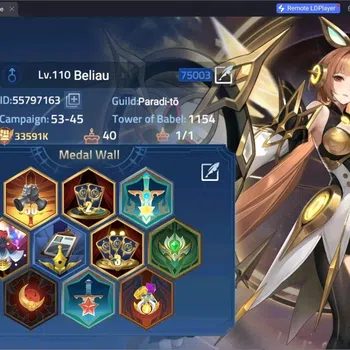 Mobile Legends: Adventure Accounts Global | LV 110 | 33M Power | Camp 53-45 | VIP 8 | 6 Awakening|Hero 142|5 UR|88 SSR|2