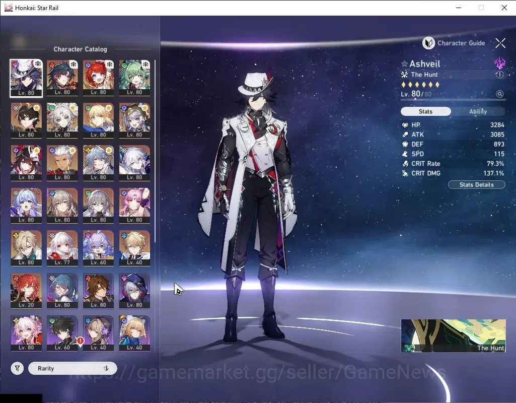 Honkai Star Rail Accounts Asia|TL 70|14 Limited+6 Sign|(Saber E1,YaoGuang,Ar image 4