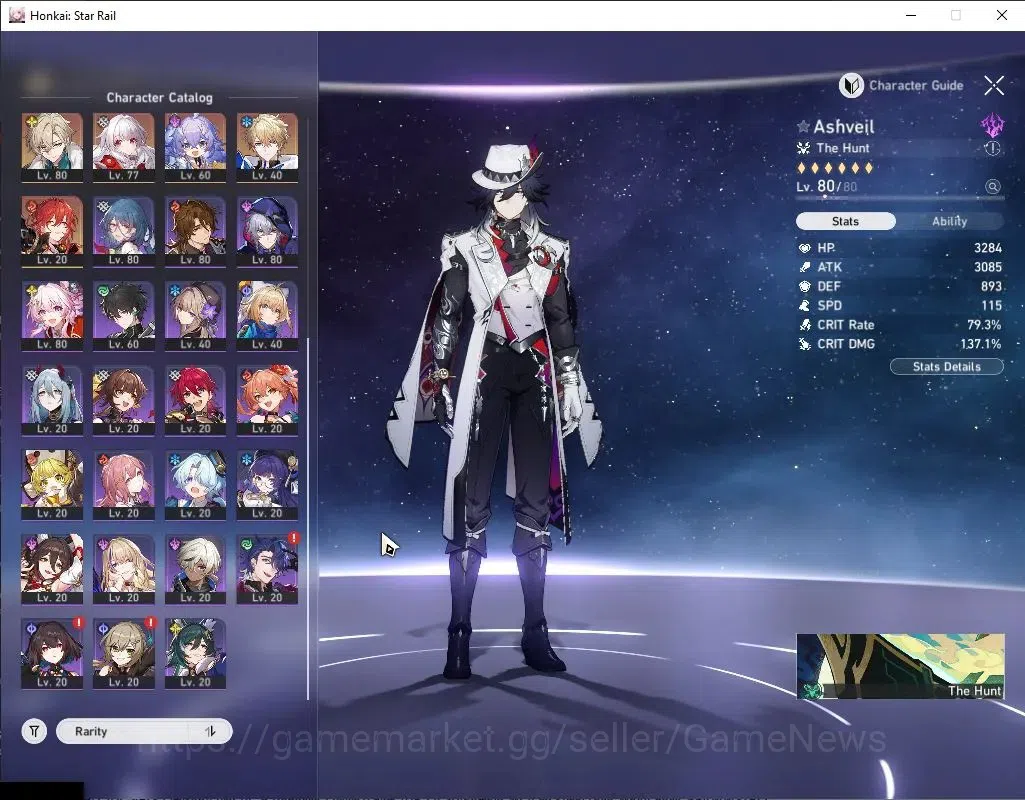 Honkai Star Rail Accounts Asia|TL 70|14 Limited+6 Sign|(Saber E1,YaoGuang,Ar image 5
