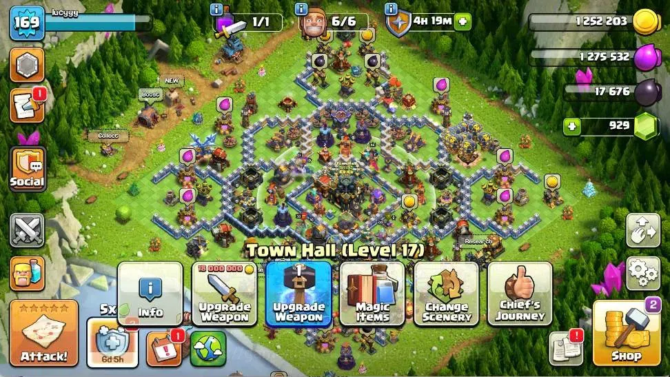 Clash of Clans Accounts Global |TH 17-BH 10|LVL 169|BK 58,AQ 69,MP 46,GW 4 image 2