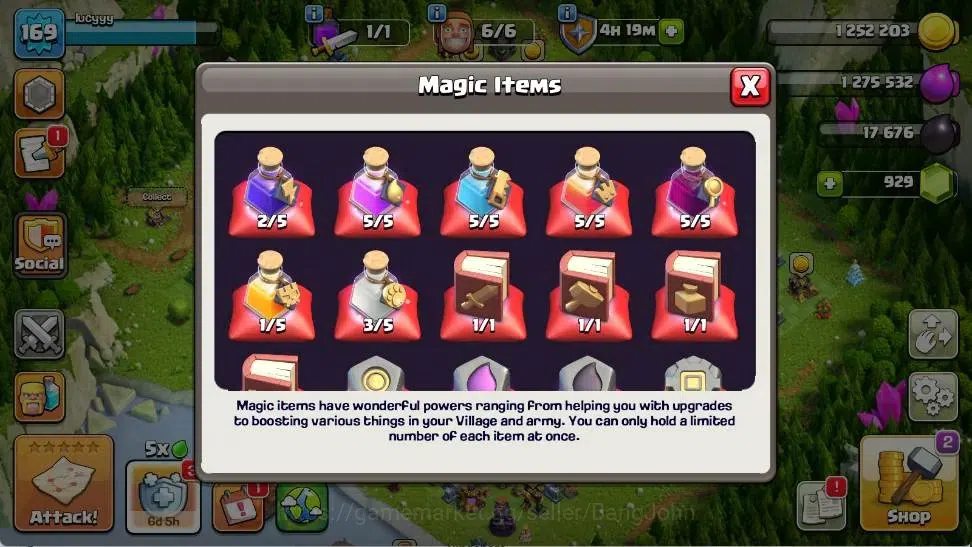 Clash of Clans Accounts Global |TH 17-BH 10|LVL 169|BK 58,AQ 69,MP 46,GW 4 image 3