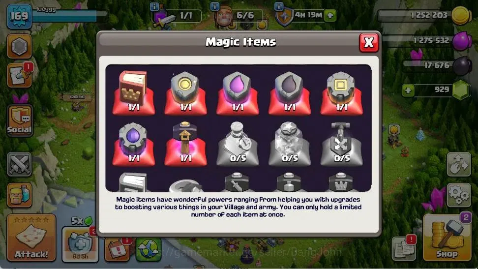 Clash of Clans Accounts Global |TH 17-BH 10|LVL 169|BK 58,AQ 69,MP 46,GW 4 image 4