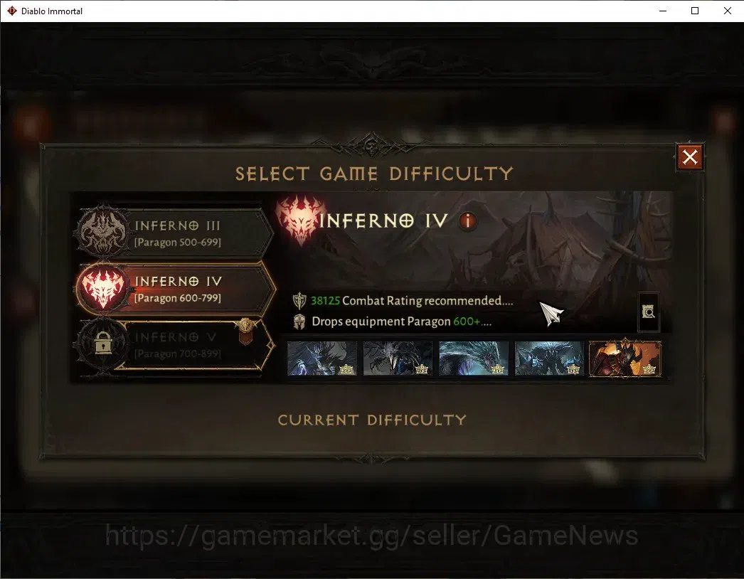 Diablo Immortal Accounts SEA - Anu|CS ON|Lv60(716)|Barbarian|41k CR|Reso 39 image 12