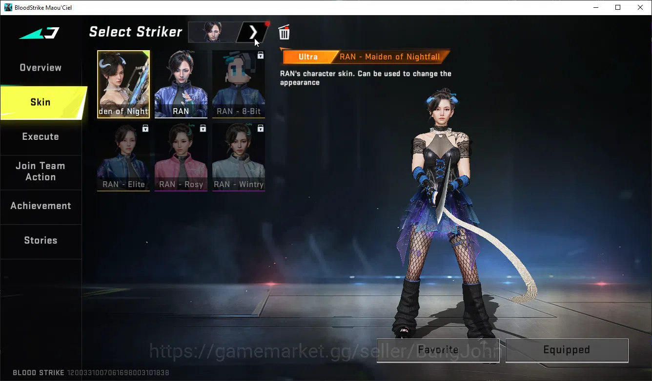 Blood Strike Accounts [ASIA] COLLAB BLEACH: Katana Zanpakuto & Ethan Ble image 2