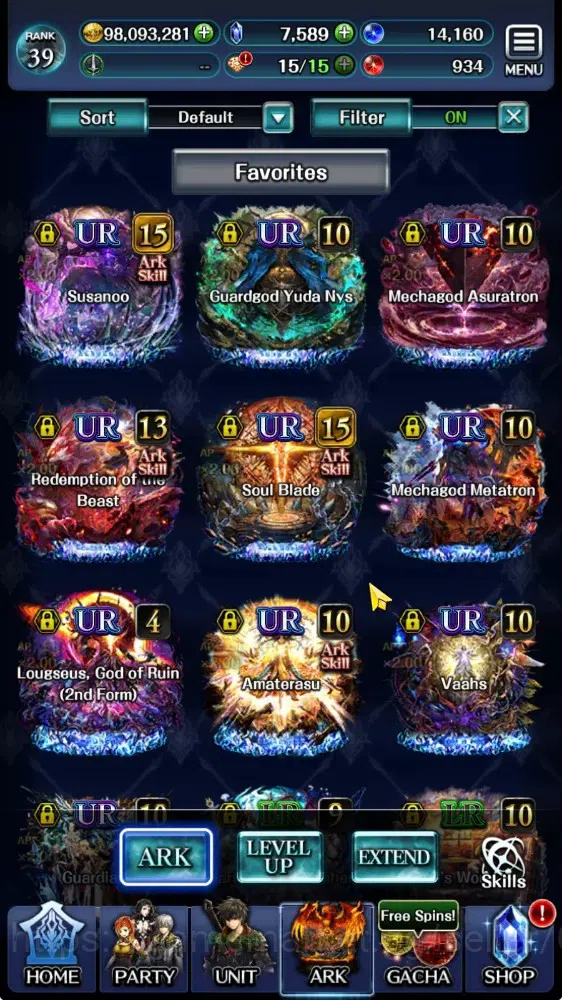 Last Cloudia Accounts GLOBAL|Rank 39|Top Tier Unit (E.Lelouch,Kallen,Suz image 16