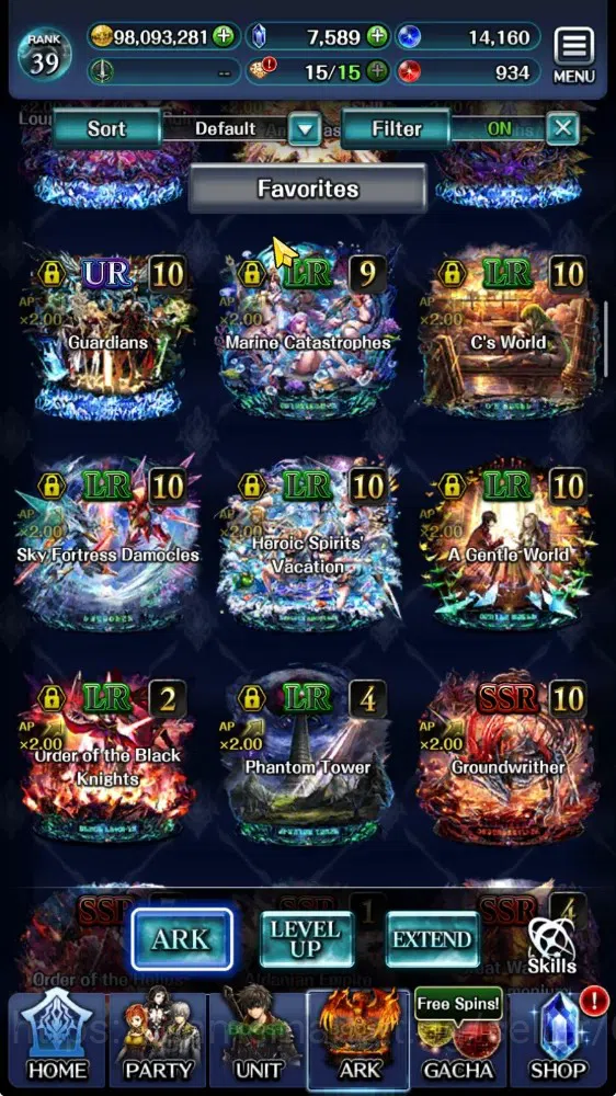 Last Cloudia Accounts GLOBAL|Rank 39|Top Tier Unit (E.Lelouch,Kallen,Suz image 17