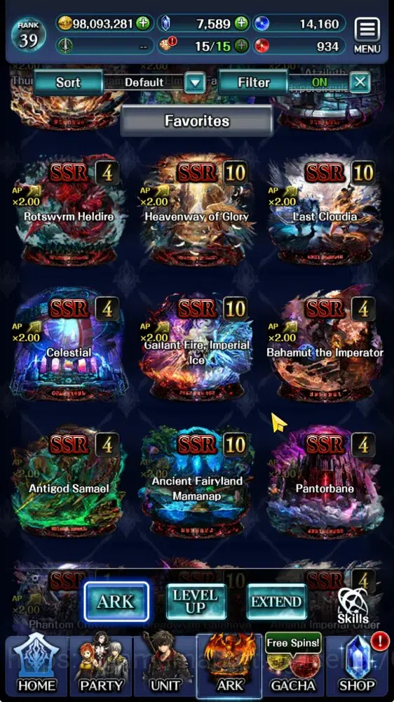 Last Cloudia Accounts GLOBAL|Rank 39|Top Tier Unit (E.Lelouch,Kallen,Suz image 19