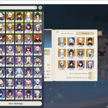 Genshin Impact Accounts Others ASIA|AR 57|Neuvillette+Sign,Zibai Pream Team|11 Limit