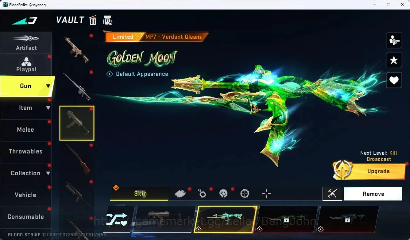 Blood Strike Accounts ASIA | 2 Collab Skins | 3 Limited Skins | 9 Legend image 18