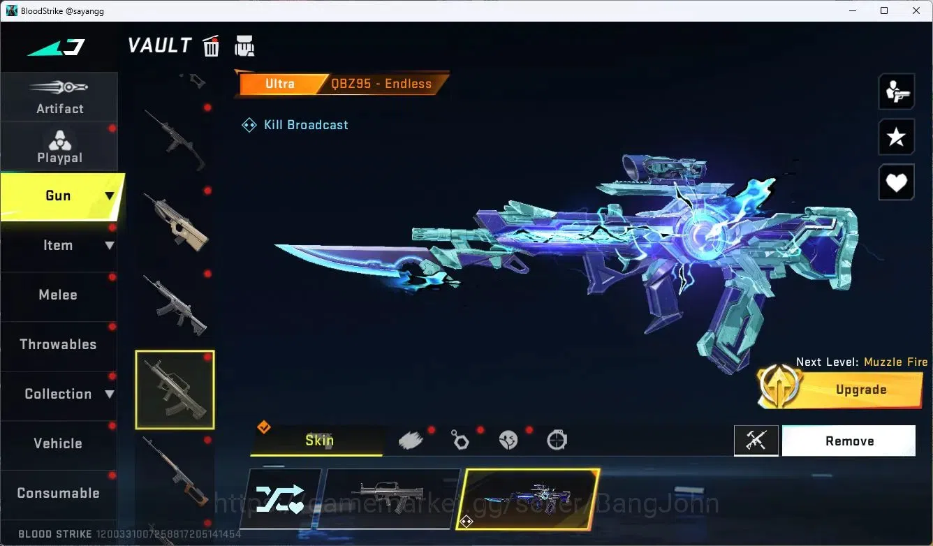 Blood Strike Accounts ASIA | 2 Collab Skins | 3 Limited Skins | 9 Legend image 20