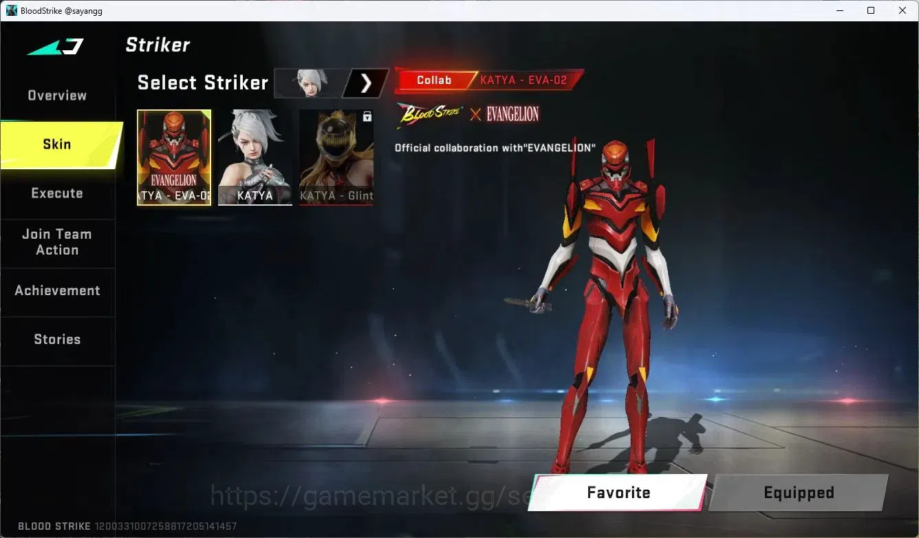 Blood Strike Accounts ASIA | 2 Collab Skins | 3 Limited Skins | 9 Legend image 3