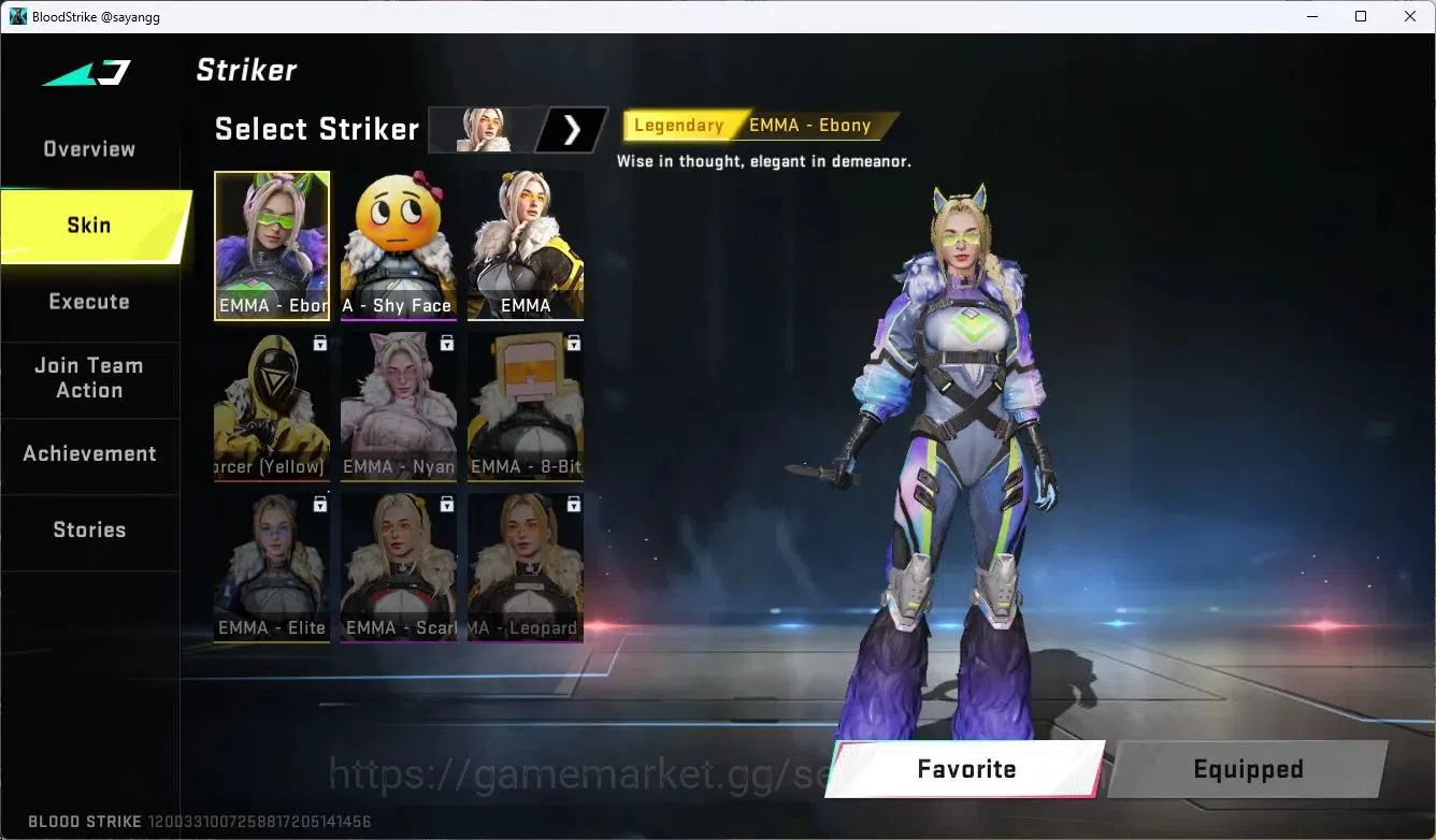 Blood Strike Accounts ASIA | 2 Collab Skins | 3 Limited Skins | 9 Legend image 6