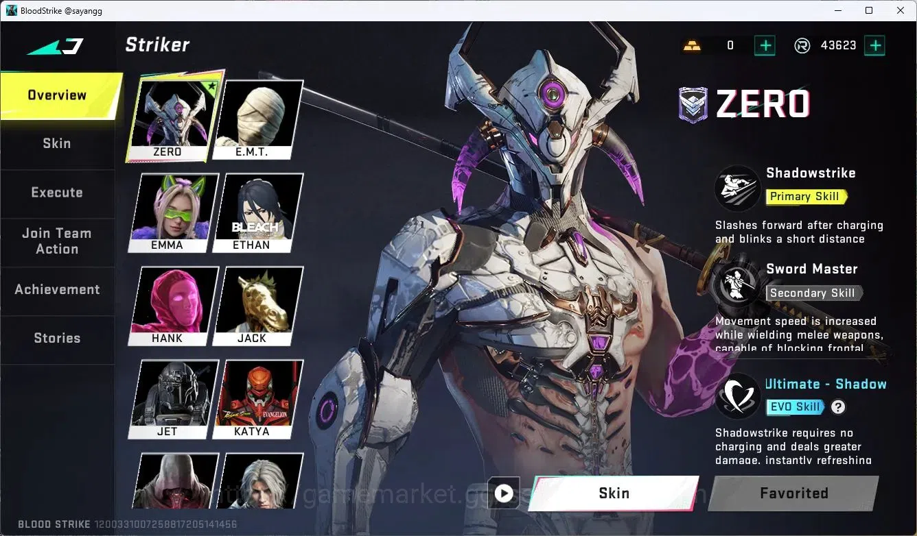 Blood Strike Accounts ASIA | 2 Collab Skins | 3 Limited Skins | 9 Legend image 7