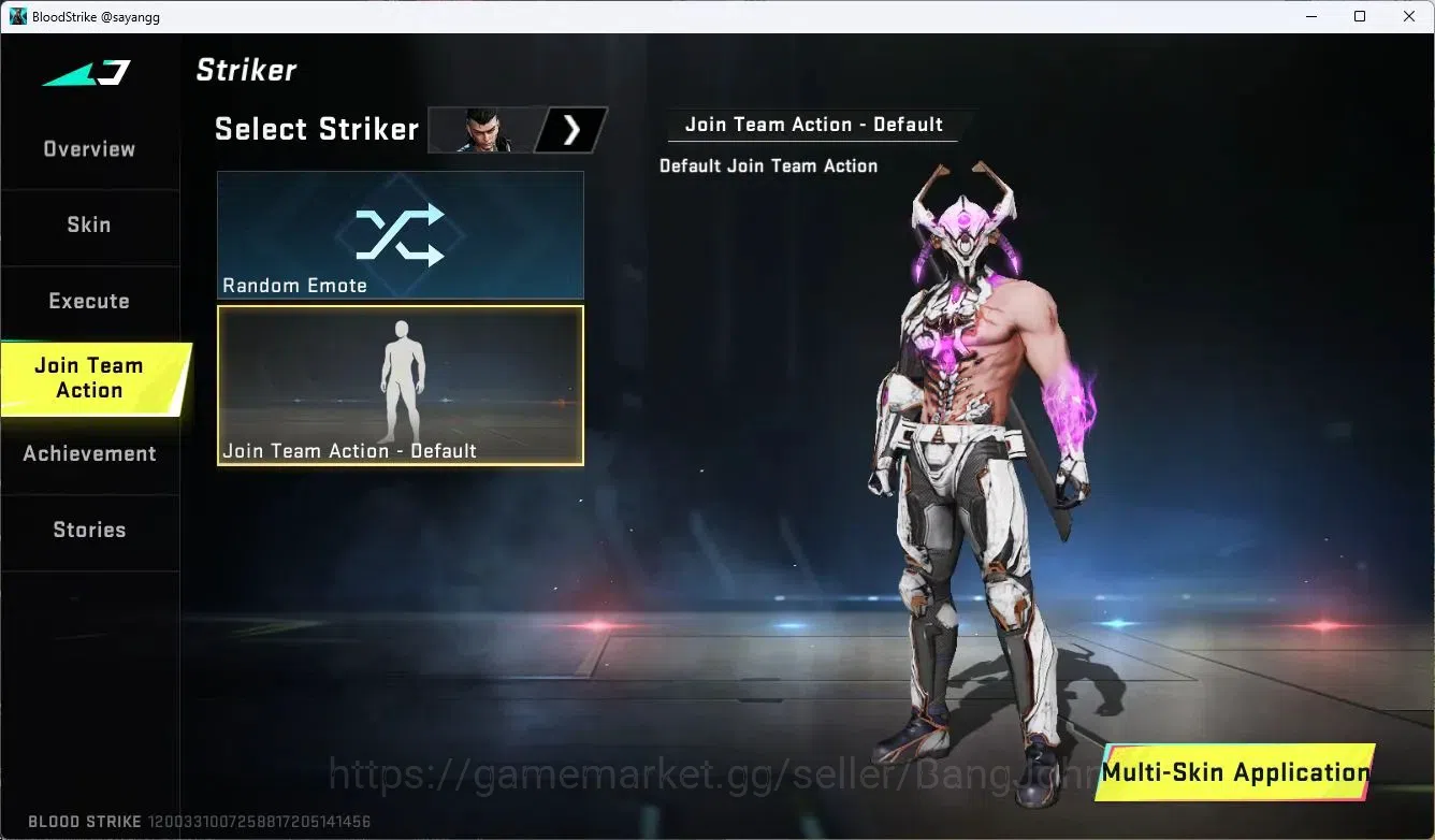 Blood Strike Accounts ASIA | 2 Collab Skins | 3 Limited Skins | 9 Legend image 9