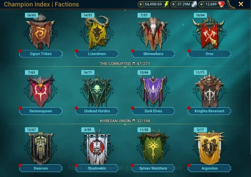 Raid: Shadow Legends Accounts Lv 18|390K Power|16 Legend (Lady of Ireth,Scyl, Ni image 18