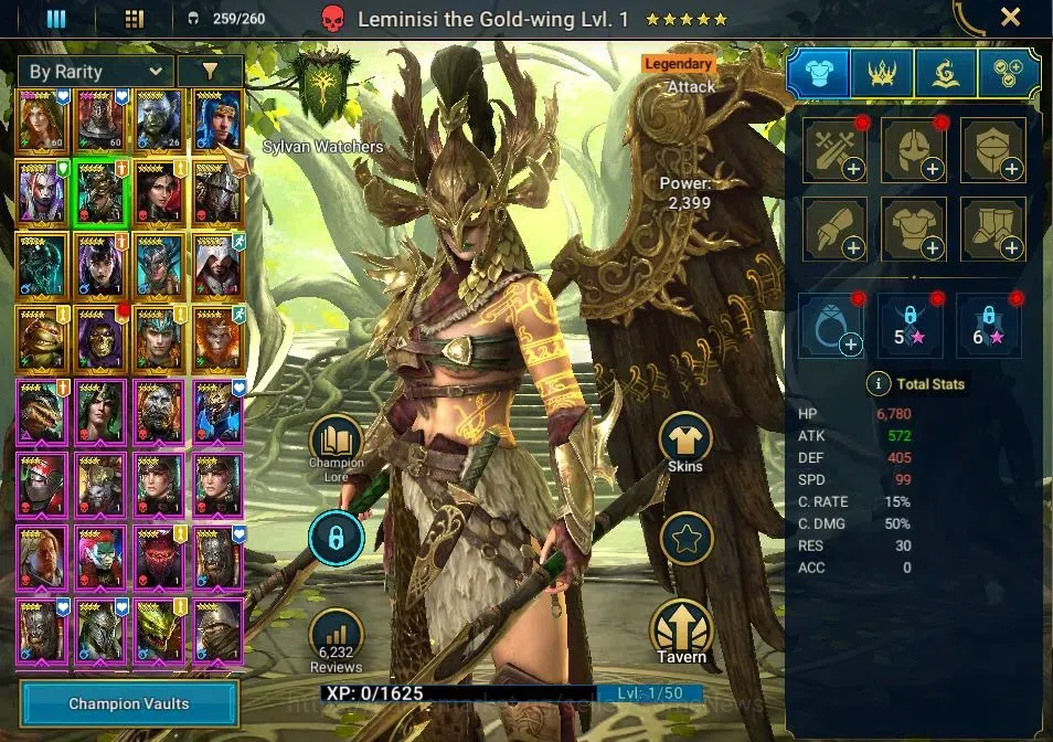 Raid: Shadow Legends Accounts Lv 18|390K Power|16 Legend (Lady of Ireth,Scyl, Ni image 6