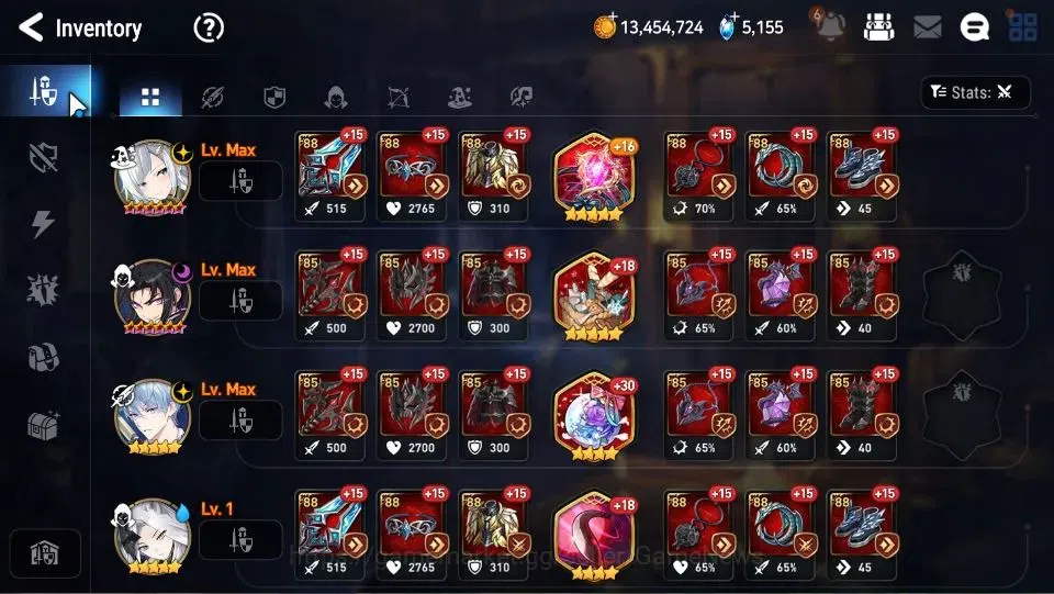 Epic Seven Accounts GLOBAL Unverif|New Era|14 ML(BArunka,LOTScales,NM image 10