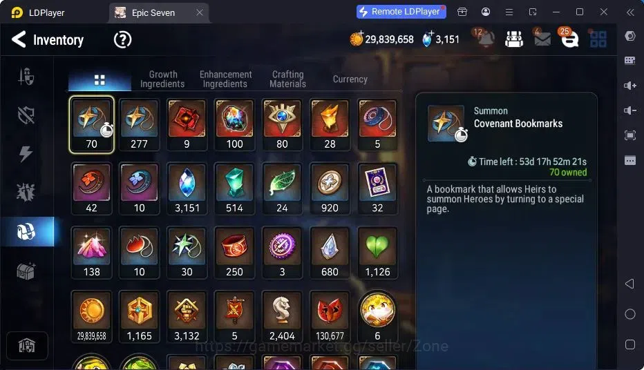 Epic Seven Accounts Global Unverif|5ML (Belian, S.E. Celine, Ruele, M. image 12