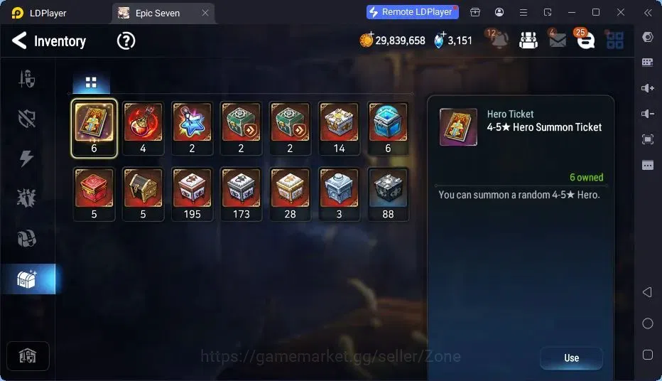 Epic Seven Accounts Global Unverif|5ML (Belian, S.E. Celine, Ruele, M. image 13