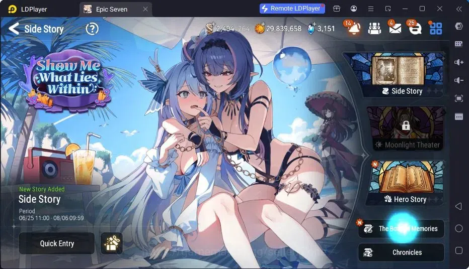 Epic Seven Accounts Global Unverif|5ML (Belian, S.E. Celine, Ruele, M. image 5