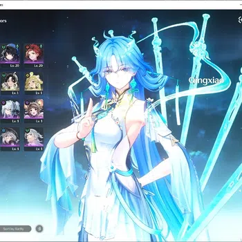 Wuthering Waves Accounts Starter NA|UL 46|1 Limited|Qingxiao RC4+Sign & 3 Standard Jianxin,Verina,Encore|DB lvl 28|Female