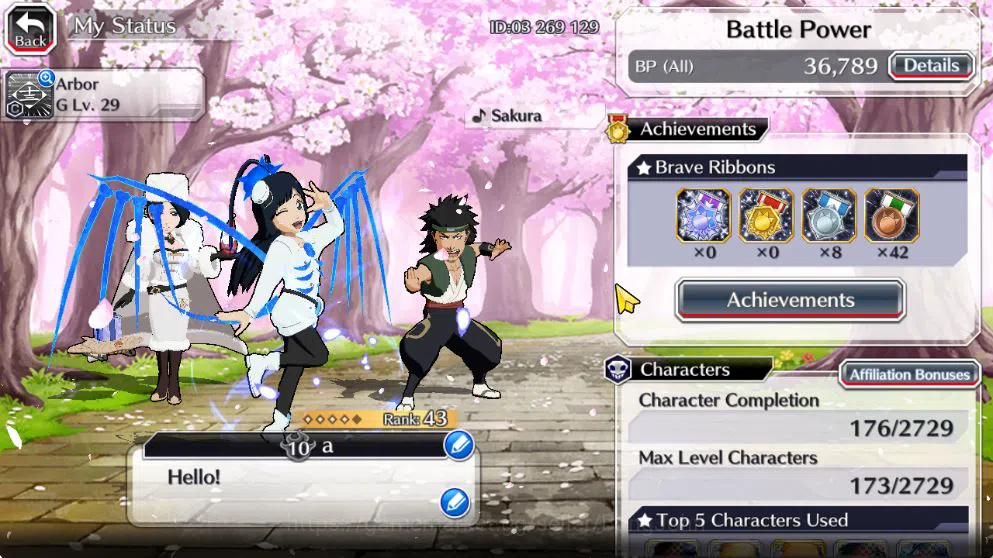 Bleach: Brave Souls Accounts [GLOBAL]6K Orbs+Fresh All Story|Giselle TYBW26,Gan image 14