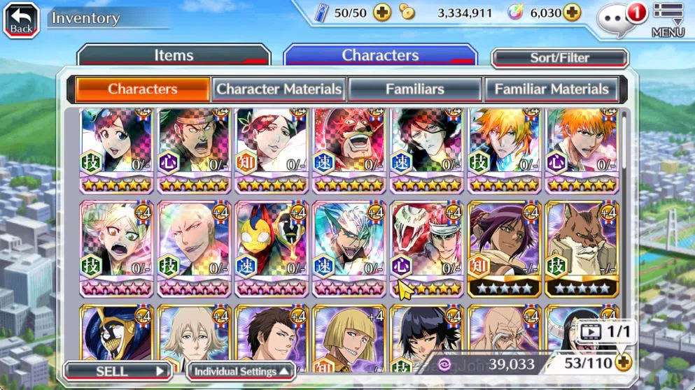 Bleach: Brave Souls Accounts [GLOBAL]6K Orbs+Fresh All Story|Giselle TYBW26,Gan image 9
