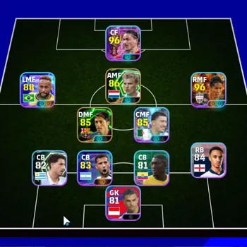 eFootball Accounts Starter Andorid|Power 2742|Epic Dennis Bergkamp,Edmilson,Wayne Rooney,Safee Sali|8 Show Time Darwin