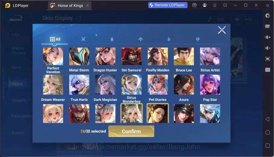 Honor of Kings Accounts Global | 113H 228S |FLAWLESS XiaoQiao,BLESSED Nako image 12