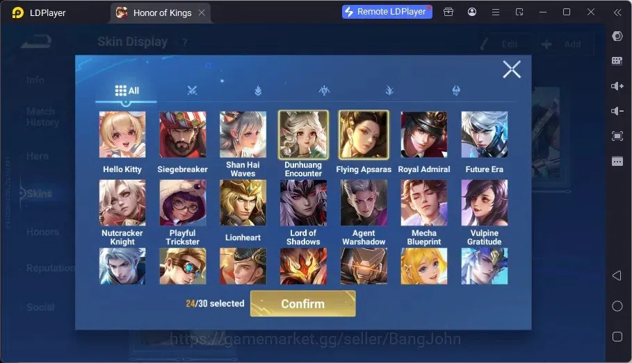 Honor of Kings Accounts Global | 113H 228S |FLAWLESS XiaoQiao,BLESSED Nako image 13