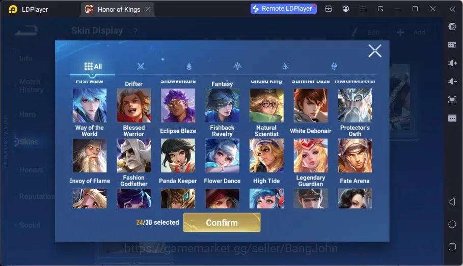 Honor of Kings Accounts Global | 113H 228S |FLAWLESS XiaoQiao,BLESSED Nako image 17