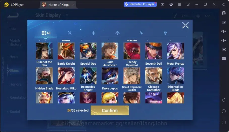 Honor of Kings Accounts Global | 113H 228S |FLAWLESS XiaoQiao,BLESSED Nako image 18