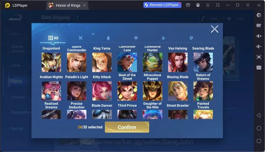 Honor of Kings Accounts Global | 113H 228S |FLAWLESS XiaoQiao,BLESSED Nako image 19