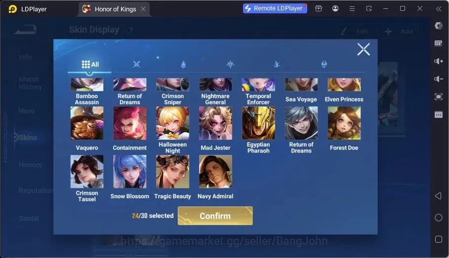 Honor of Kings Accounts Global | 113H 228S |FLAWLESS XiaoQiao,BLESSED Nako image 20