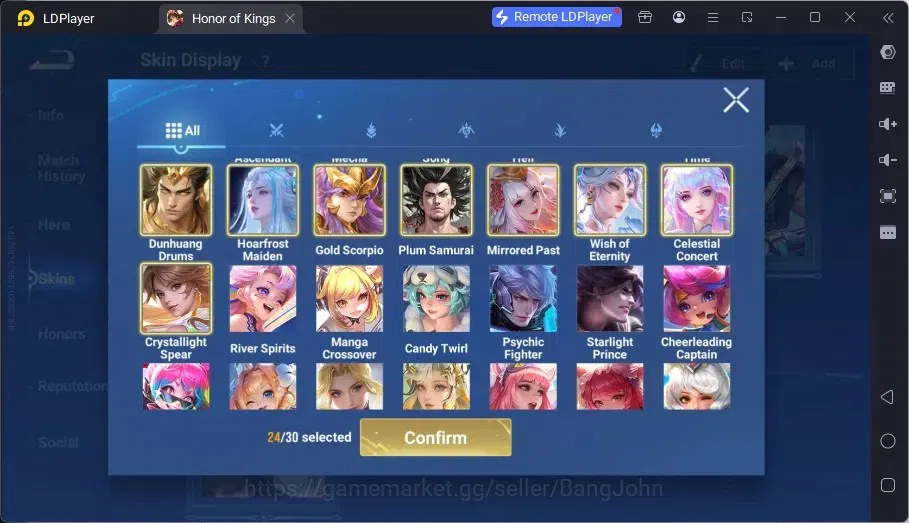 Honor of Kings Accounts Global | 113H 228S |FLAWLESS XiaoQiao,BLESSED Nako image 8