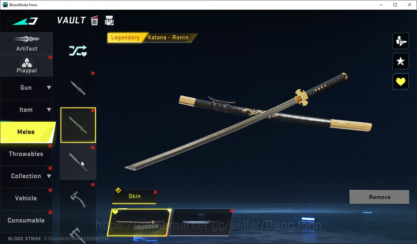 Blood Strike Accounts ASIA | ULTRA JET, ULTRA VOLT, ULTRA ZERO, ultra m4 image 10