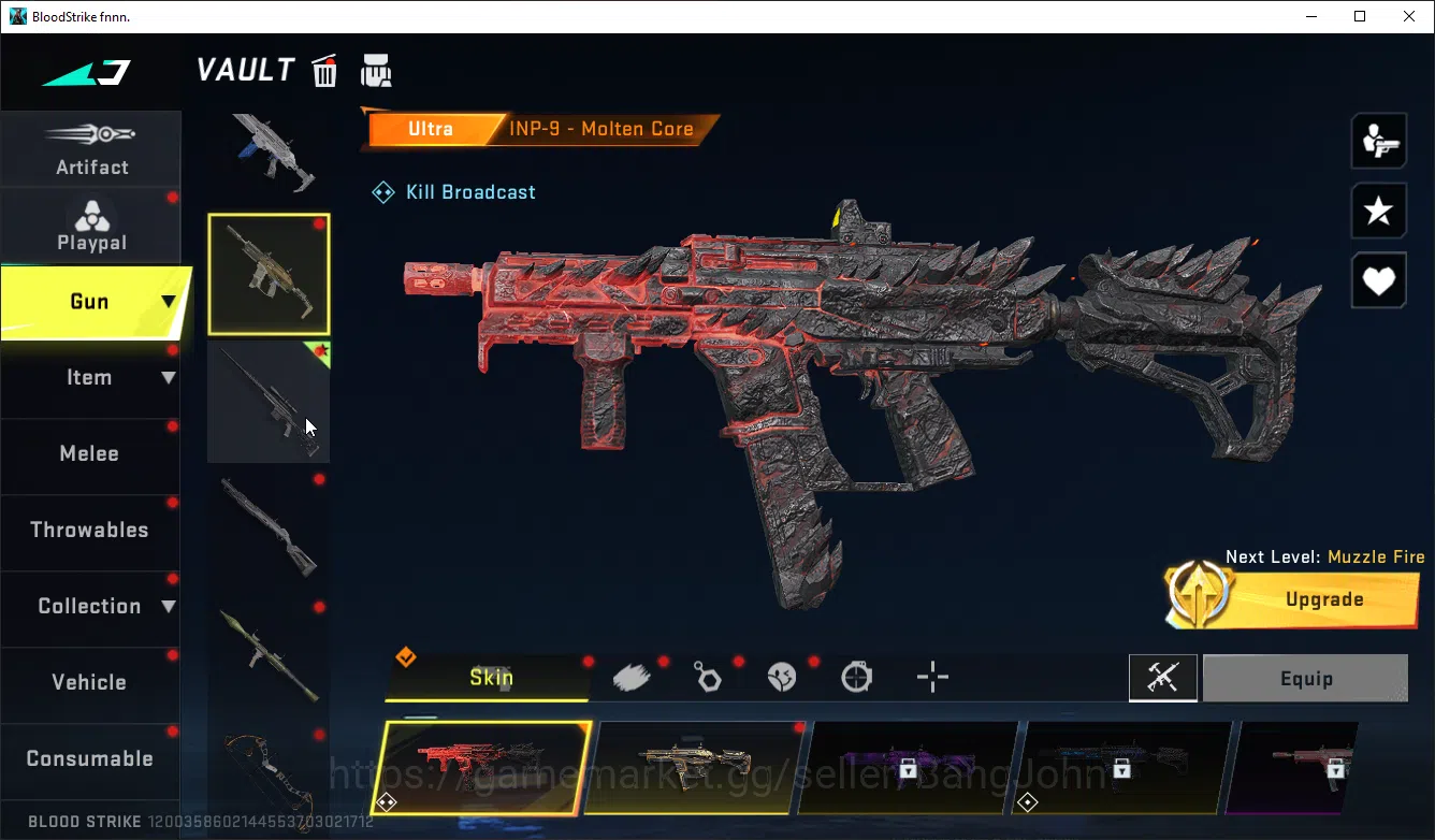 Blood Strike Accounts ASIA | ULTRA JET, ULTRA VOLT, ULTRA ZERO, ultra m4 image 8