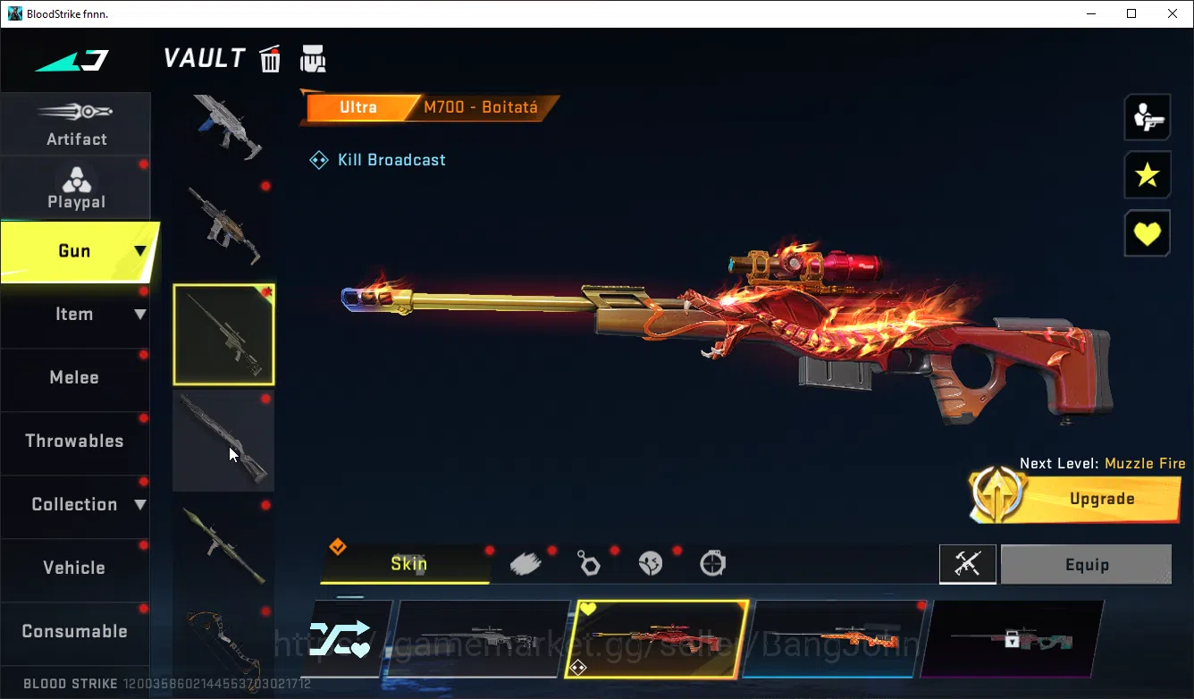 Blood Strike Accounts ASIA | ULTRA JET, ULTRA VOLT, ULTRA ZERO, ultra m4 image 9