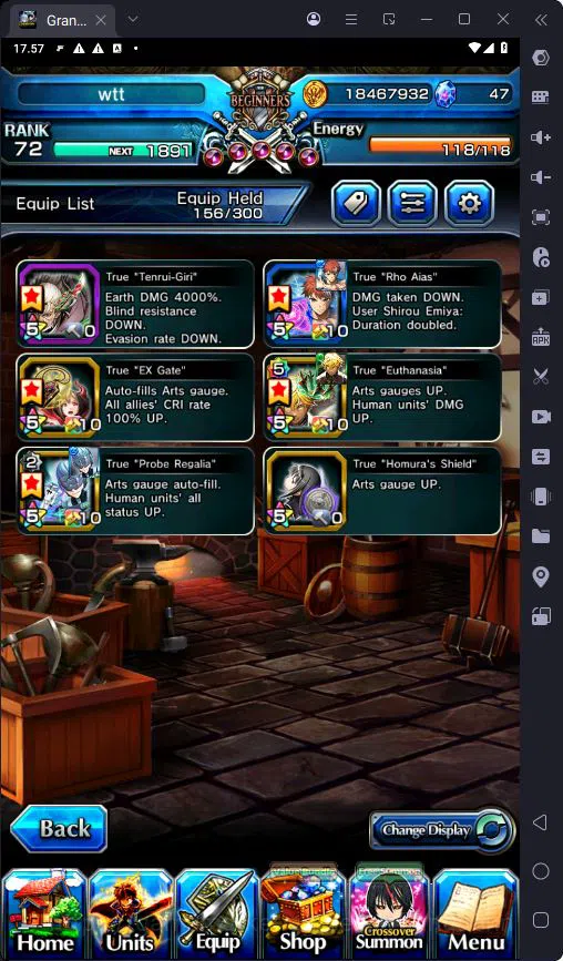 Grand Summoners Accounts GLOBAL|Ascend 27|Rank 72|Houka Inumutu|Summer Miyu image 2