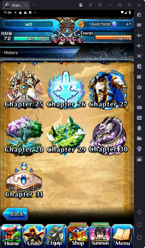 Grand Summoners Accounts GLOBAL|Ascend 27|Rank 72|Houka Inumutu|Summer Miyu image 6