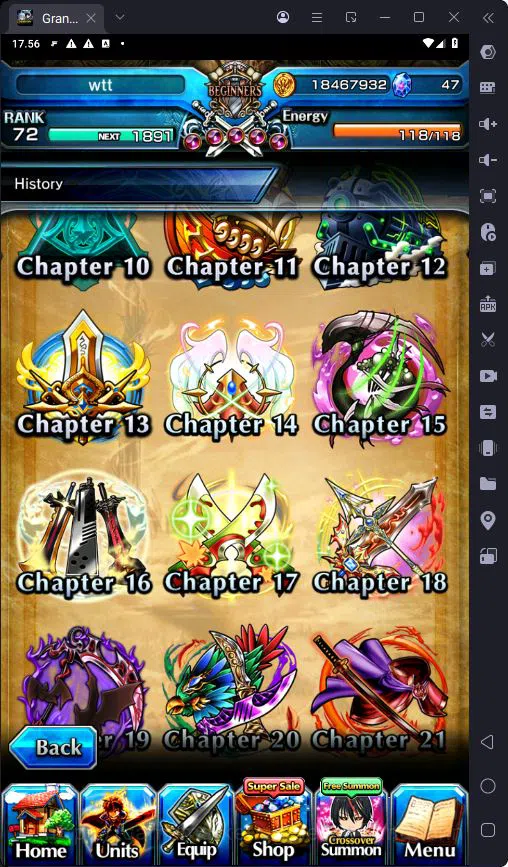 Grand Summoners Accounts GLOBAL|Ascend 27|Rank 72|Houka Inumutu|Summer Miyu image 7