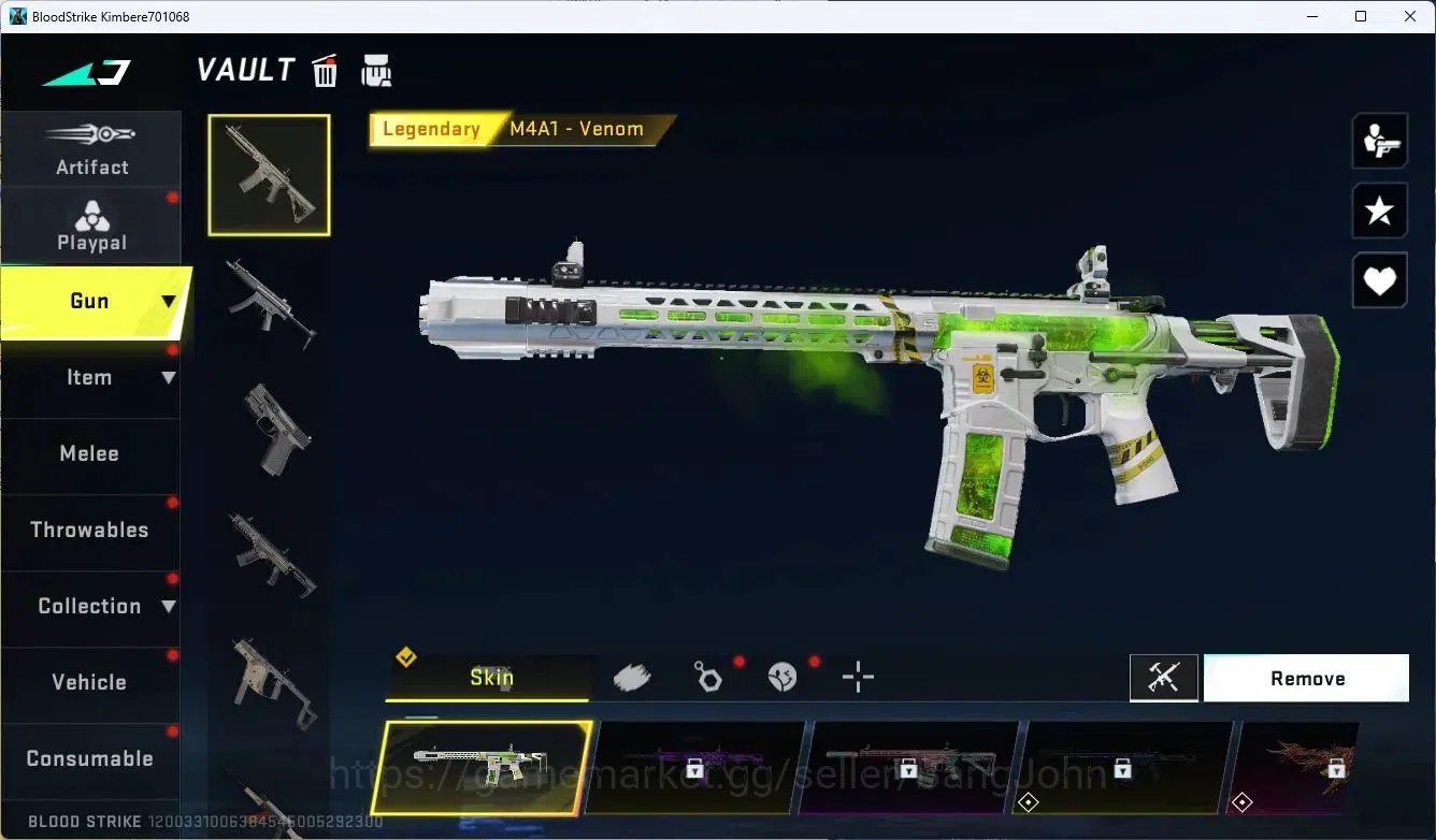 Blood Strike Accounts ASIA | Ultra VOLT | Legendary M4A1 | Epic Name-Cha image 3