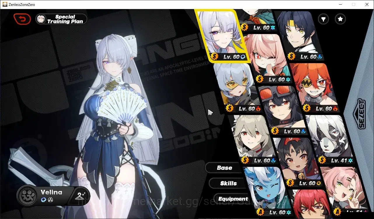 Zenless Zone Zero Accounts End-Game ASIA|IK 60|Free GI ENDGAME|4K Chrom|12 LMT 6
