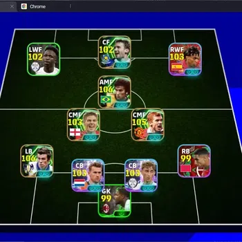 eFootball Accounts Legends & Iconic Players Mobile|PW 3175|Epic Zico,Scholes,Bale,Gerrard,Shevchenko,Hazard,Edmilson|SHW De