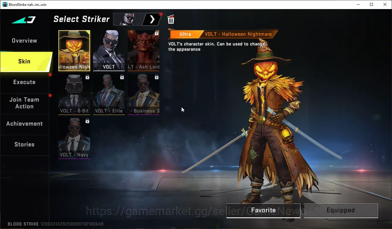 Blood Strike Accounts Mid-Tier ASIA|1 MELE Zenpakuto|15 ULTRA[Katya,Hank,Glock,Vector,INP9,Etc]|Collab Bleach 11