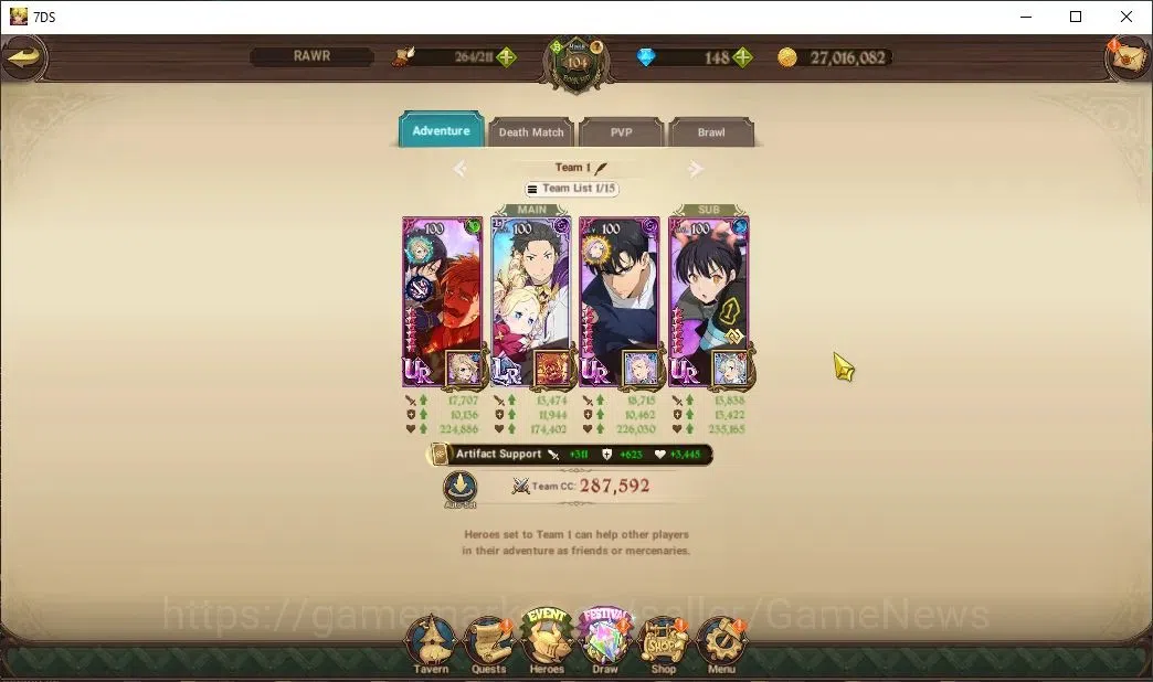 The Seven Deadly Sins: Grand Cross Accounts ASIA|6M CC|9 LS,148 Dm|7 LR+14 UR+Manny Collabs|Lu image 14