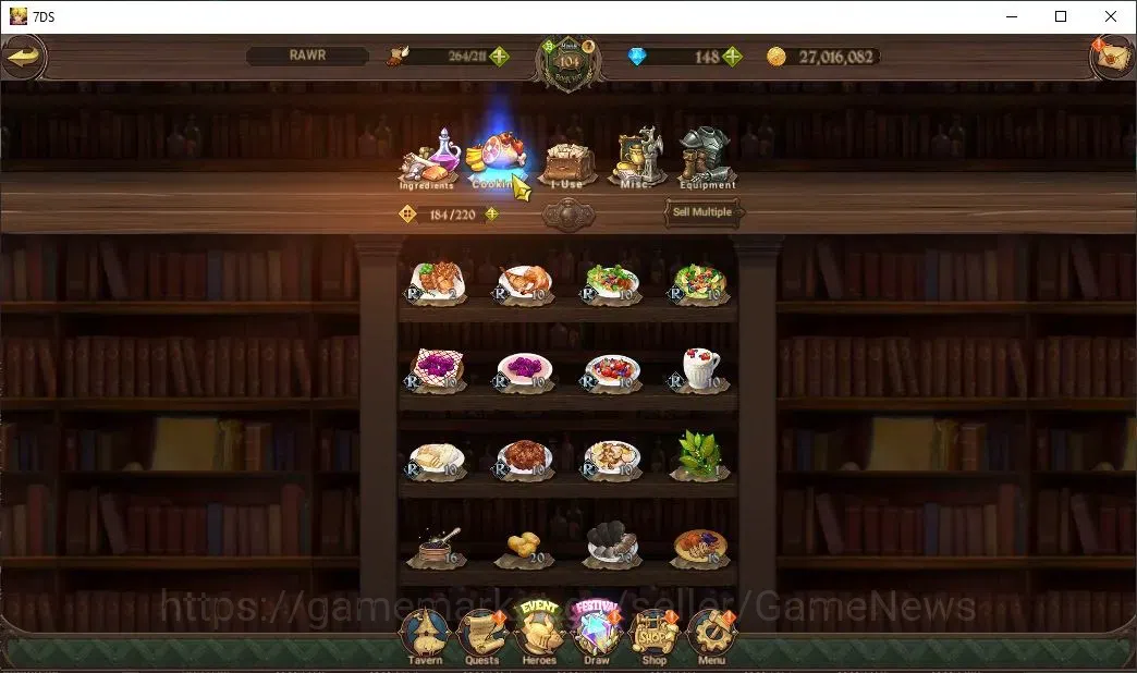 The Seven Deadly Sins: Grand Cross Accounts ASIA|6M CC|9 LS,148 Dm|7 LR+14 UR+Manny Collabs|Lu image 20